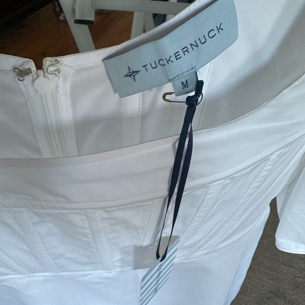 Tuckernuck White Nealy Blouse NWT - Picture 4 of 4